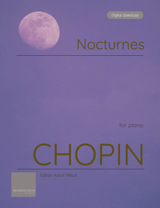 Chopin - Nocturnes (PDF Sheet Music / Digital Download)