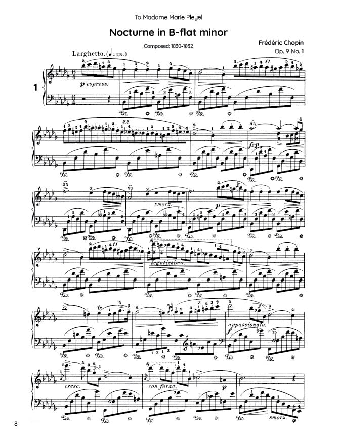 Chopin - Nocturnes (PDF Sheet Music / Digital Download)