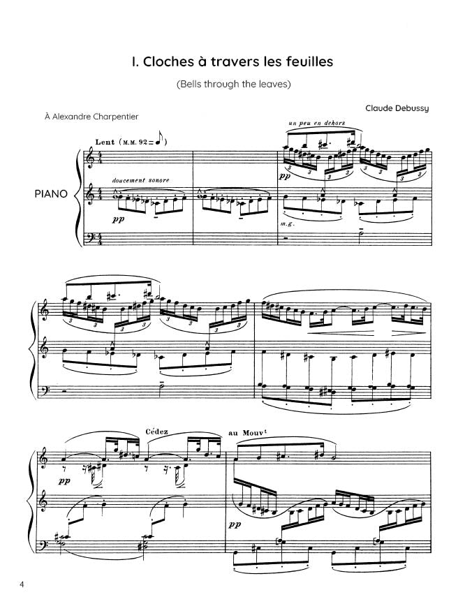 Debussy - Images Book II (PDF Sheet Music / Digital Download)