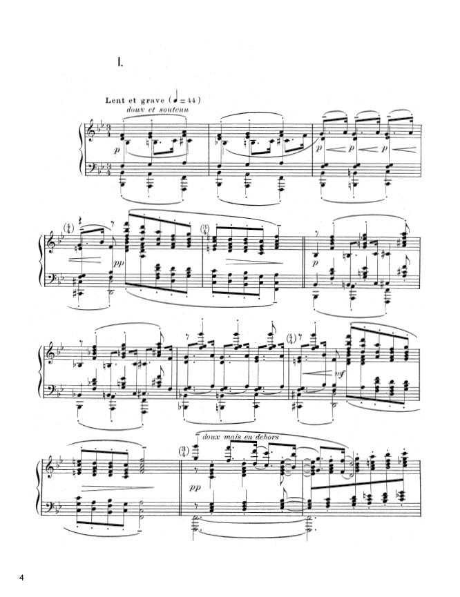 Debussy - Préludes, Book I (PDF Digital Download)