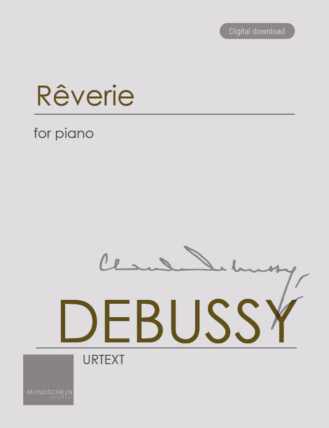 Debussy - Rêverie (PDF Digital Download | Printed Sheet Music)