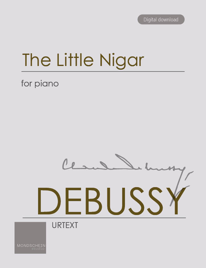 Debussy - The Little Nigar (PDF Digital Download | Printed Sheet Music)