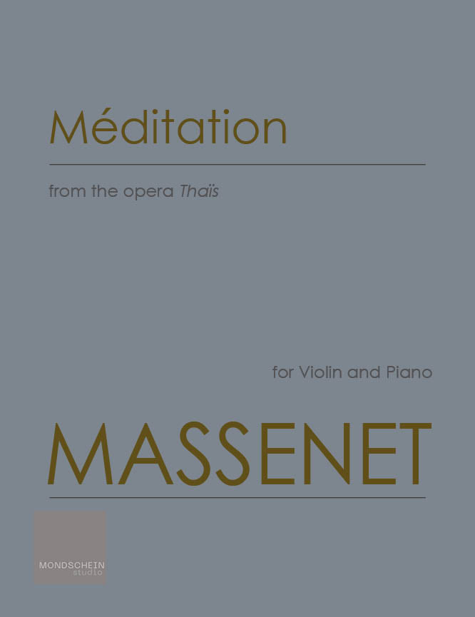 Massenet - Méditation for Violin and Piano