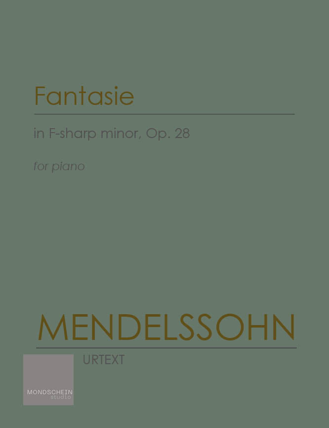 Mendelssohn - Fantasie, Op. 28