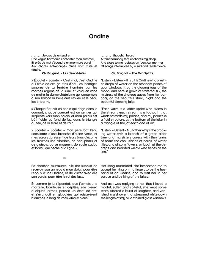 Ravel - Ondine from Gaspard de la nuit (PDF Sheet Music / Digital Download)