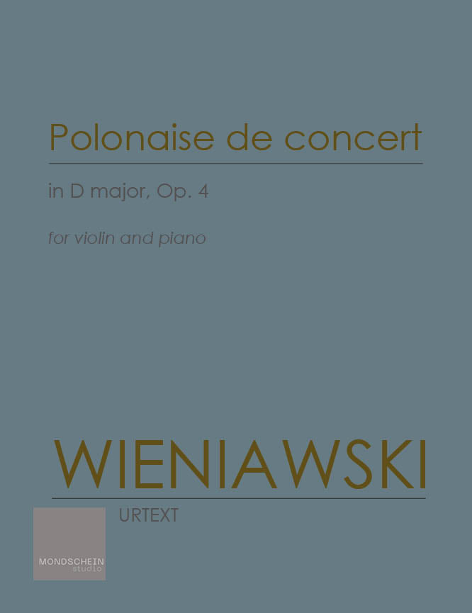 Wieniawski - Polonaise de concert, Op. 4