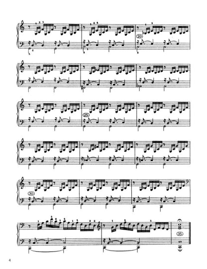 Bach - The Well-Tempered Clavier, Book I - No. 1 in C major, BWV 846 (PDF Sheet Music / Digital Download)