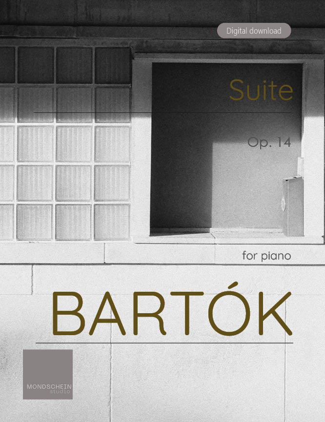 Bartók - Suite, Op. 14 (PDF Sheet Music / Digital Download)