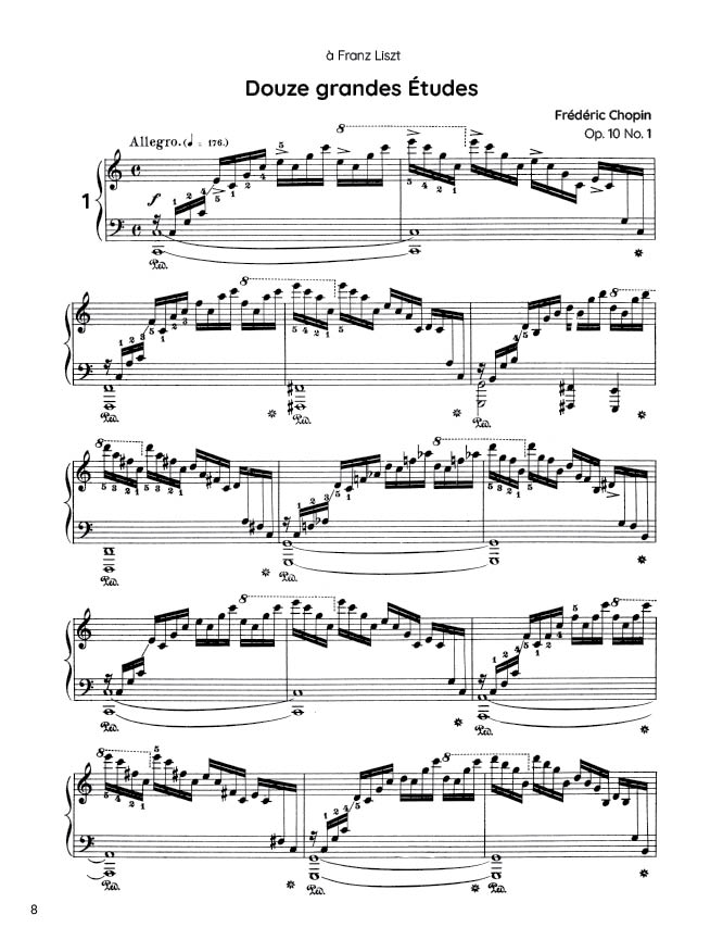 Chopin - Etudes, Op. 10 (PDF Digital Download)