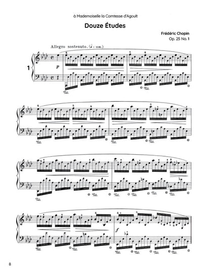Chopin - Etude, Op. 25 (PDF Sheet Music / Digital Download)
