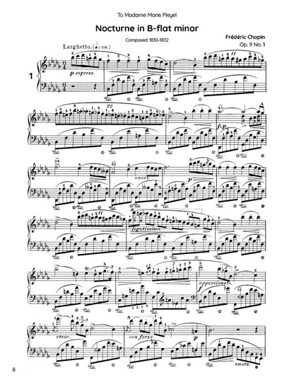 Chopin - Nocturnes (PDF Sheet Music / Digital Download)