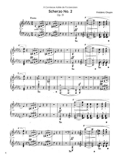 Chopin - Scherzo No. 2, Op. 31 (PDF Sheet Music / Digital Download)