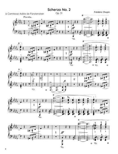 Chopin - Scherzo No. 2, Op. 31 (PDF Sheet Music / Digital Download)