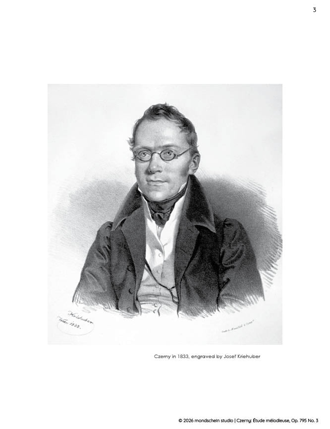 Czerny – Étude mélodieuse | Op. 795 No. 3 (PDF Sheet Music / Digital Download)