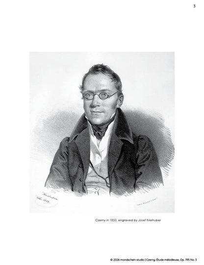 Czerny – Étude mélodieuse | Op. 795 No. 3 (PDF Sheet Music / Digital Download)