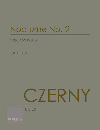 Czerny - Nocturne, Op. 368 No. 2 (PDF Digital Download | Printed Sheet Music)