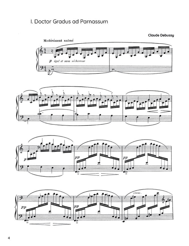 Debussy - Children's Corner (PDF Sheet Music / Digital Download)