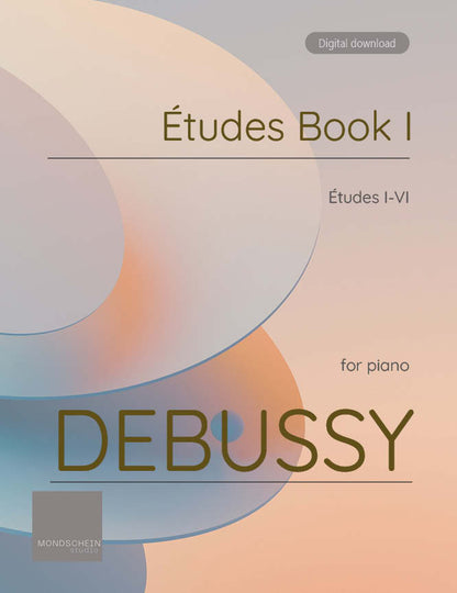 Debussy - Études book I (PDF Sheet Music / Digital Download)