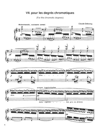 Debussy - Études book II (PDF Sheet Music / Digital Download)