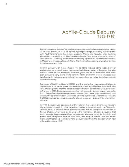 Debussy – "Général Lavine" – eccentric | Préludes, Book II, No. 6 (PDF Sheet Music / Digital Download)