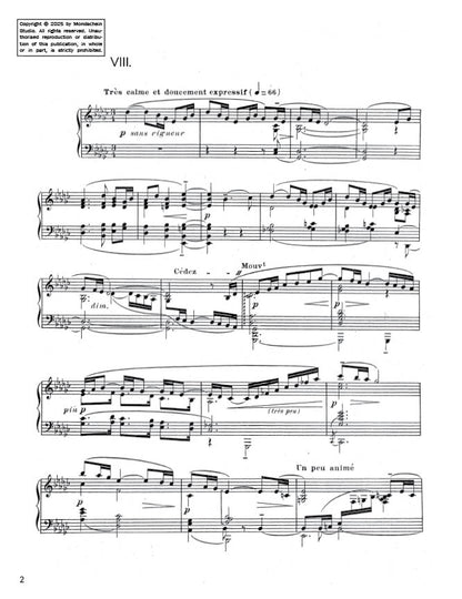Debussy - Préludes, Book I - La fille aux cheveux de lin (PDF Sheet Music / Digital Download)