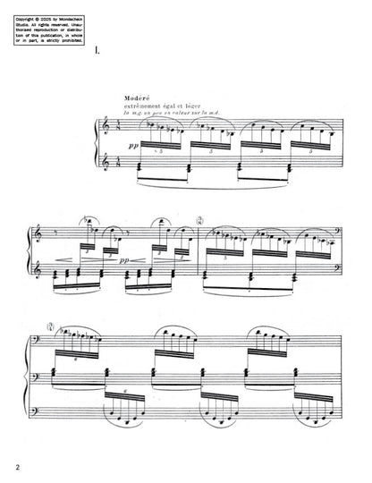 Debussy - Préludes, Book II - Brouillards (PDF Sheet Music / Digital Download)