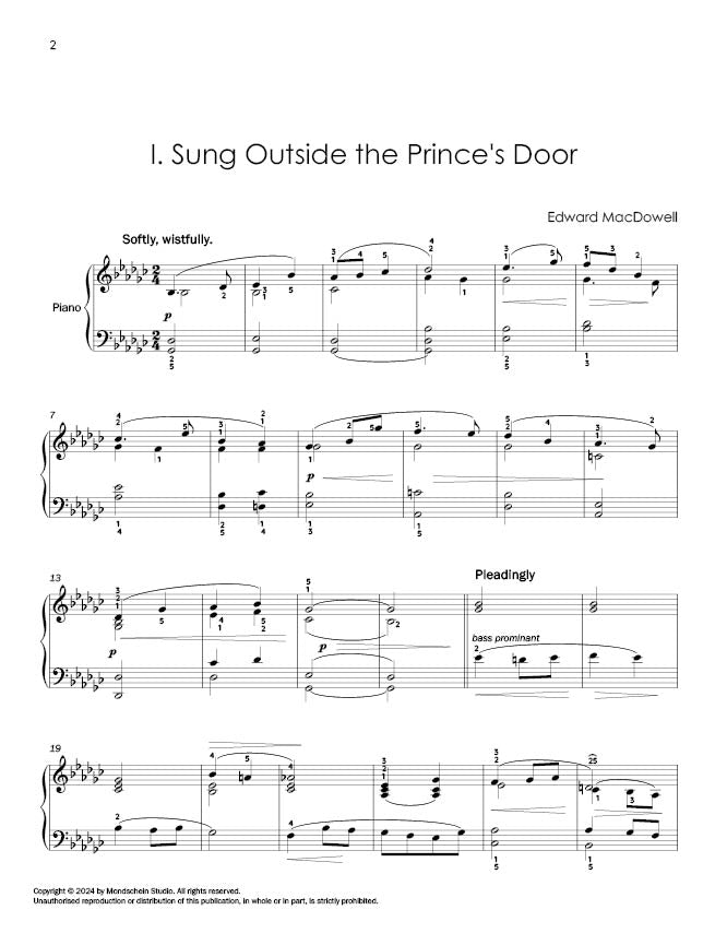 MacDowell - Forgotten Fairy Tales, Op. 4