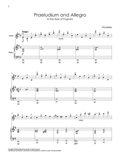 Kreisler - Praeludium and Allegro