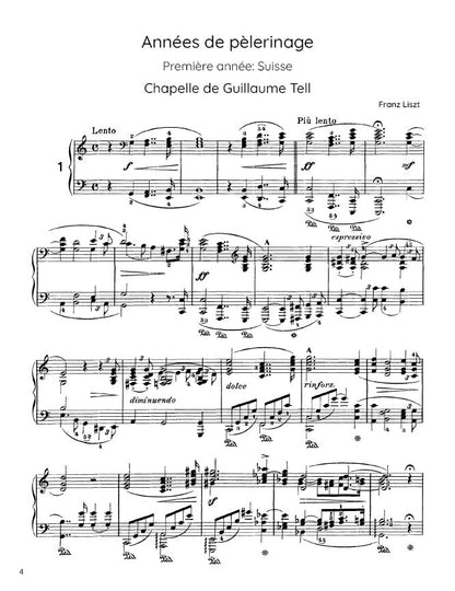 Liszt - Années de pèlerinage - Première année: Suisse (PDF Sheet Music / Digital Download)