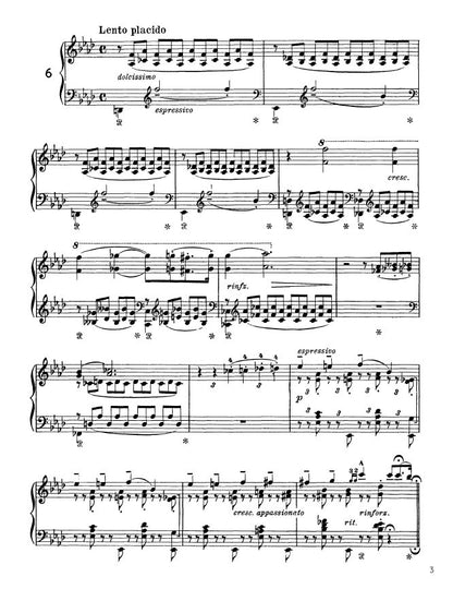 Liszt - Années de pèlerinage I - 6. Sonetto 123 del Petrarca (PDF Sheet Music / Digital Download)