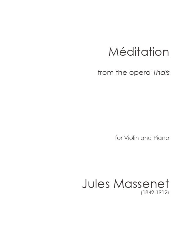 Massenet - Méditation for Violin and Piano