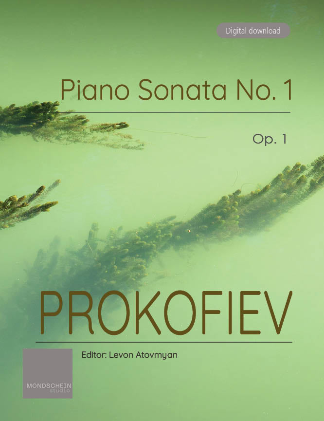 Prokofiev - Piano Sonata No. 1, Op. 1 (PDF Sheet Music / Digital Download)