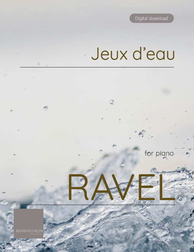 Ravel - Jeux d'eau (PDF Sheet Music / Digital Download)
