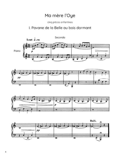 Ravel - Ma mère l’Oye / Mother Goose Suite (PDF Sheet Music / Digital Download)