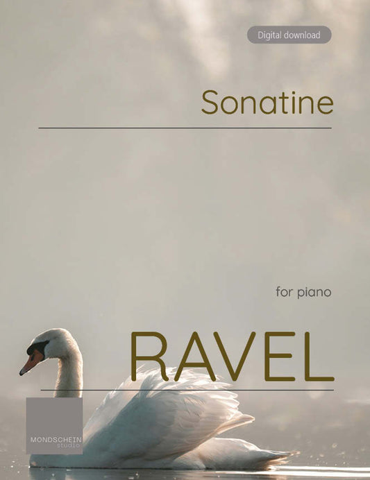 Ravel - Sonatine (PDF Sheet Music / Digital Download)