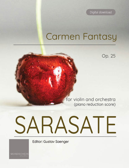 Sarasate - Carmen Fantasy, Op. 25 (PDF Sheet Music / Digital Download)