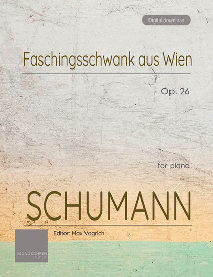 Schumann - Faschingsschwank aus Wien, Op. 26 (Partition PDF / Téléchargement numérique)