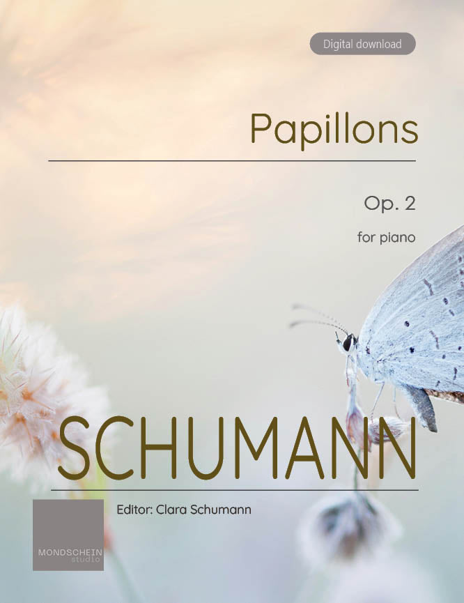 Schumann - Papillons, Op. 2 (PDF Sheet Music / Digital Download)