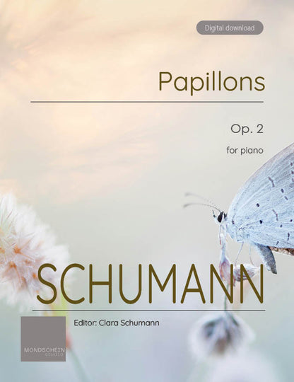 Schumann - Papillons, Op. 2 (PDF Sheet Music / Digital Download)
