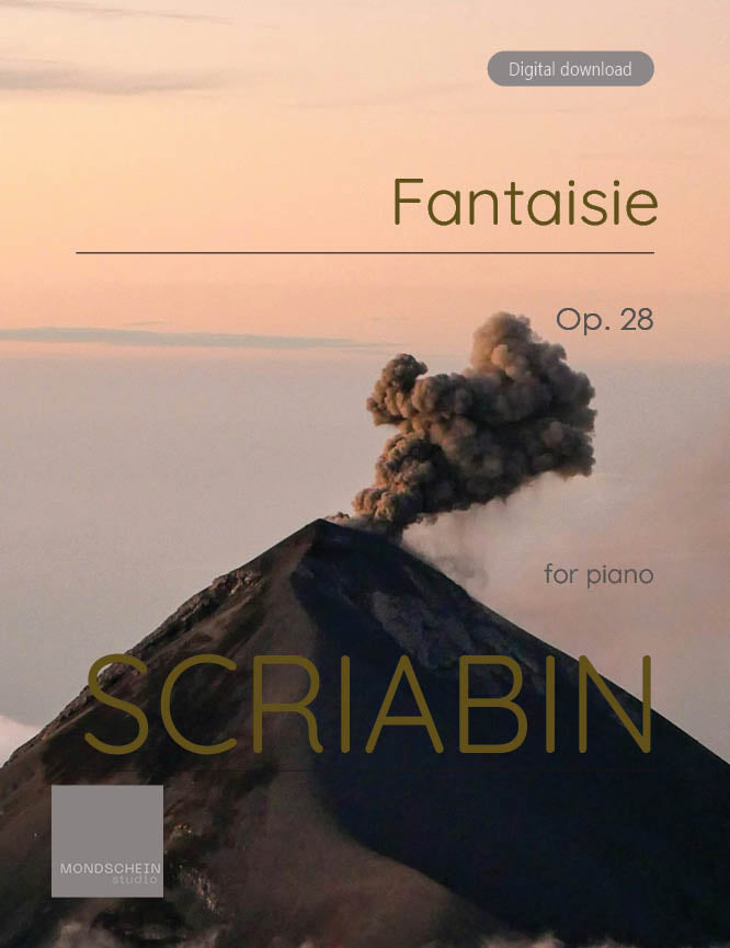 Scriabin - Fantaisie, Op. 28 (PDF Sheet Music / Digital Download)