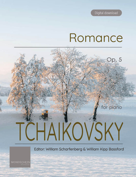 Tchaikovsky - Romance, Op. 5 (PDF Sheet Music / Digital Download)